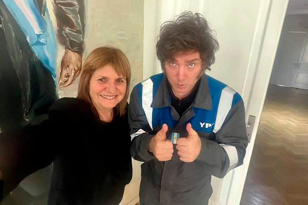 FOTO REDES SOCIALES
   javier milei  patricia bullrich
