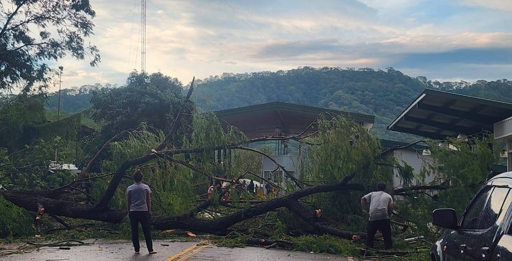Temporal en la frontera
