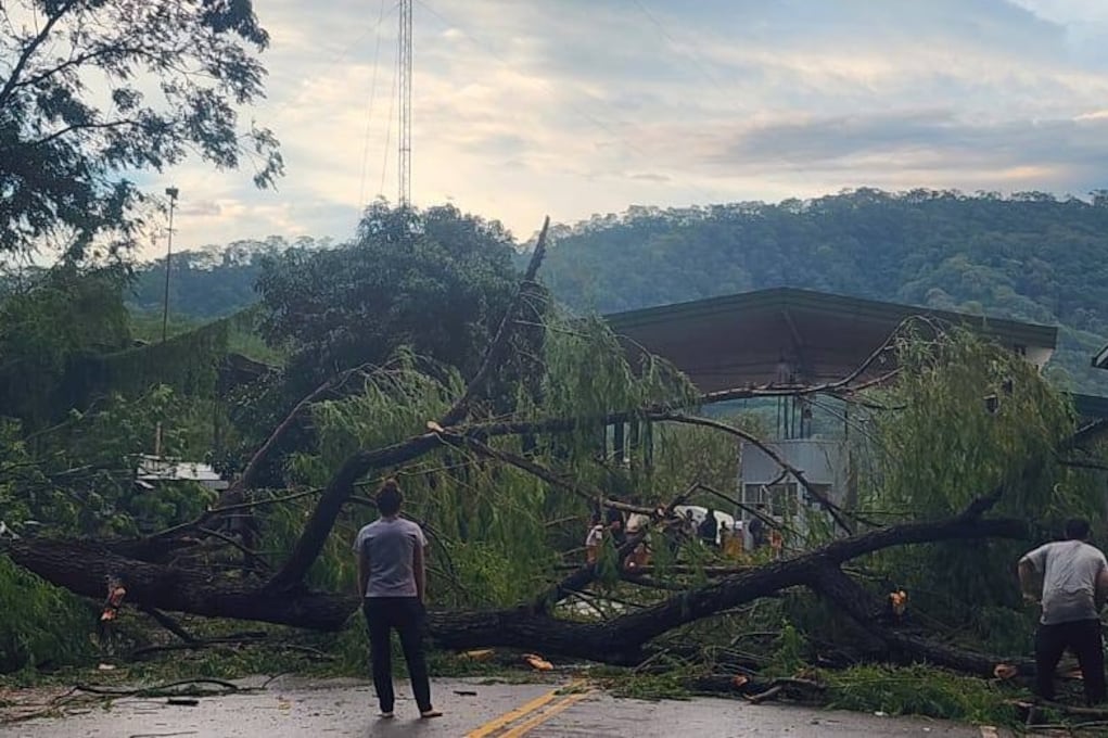Temporal en la frontera