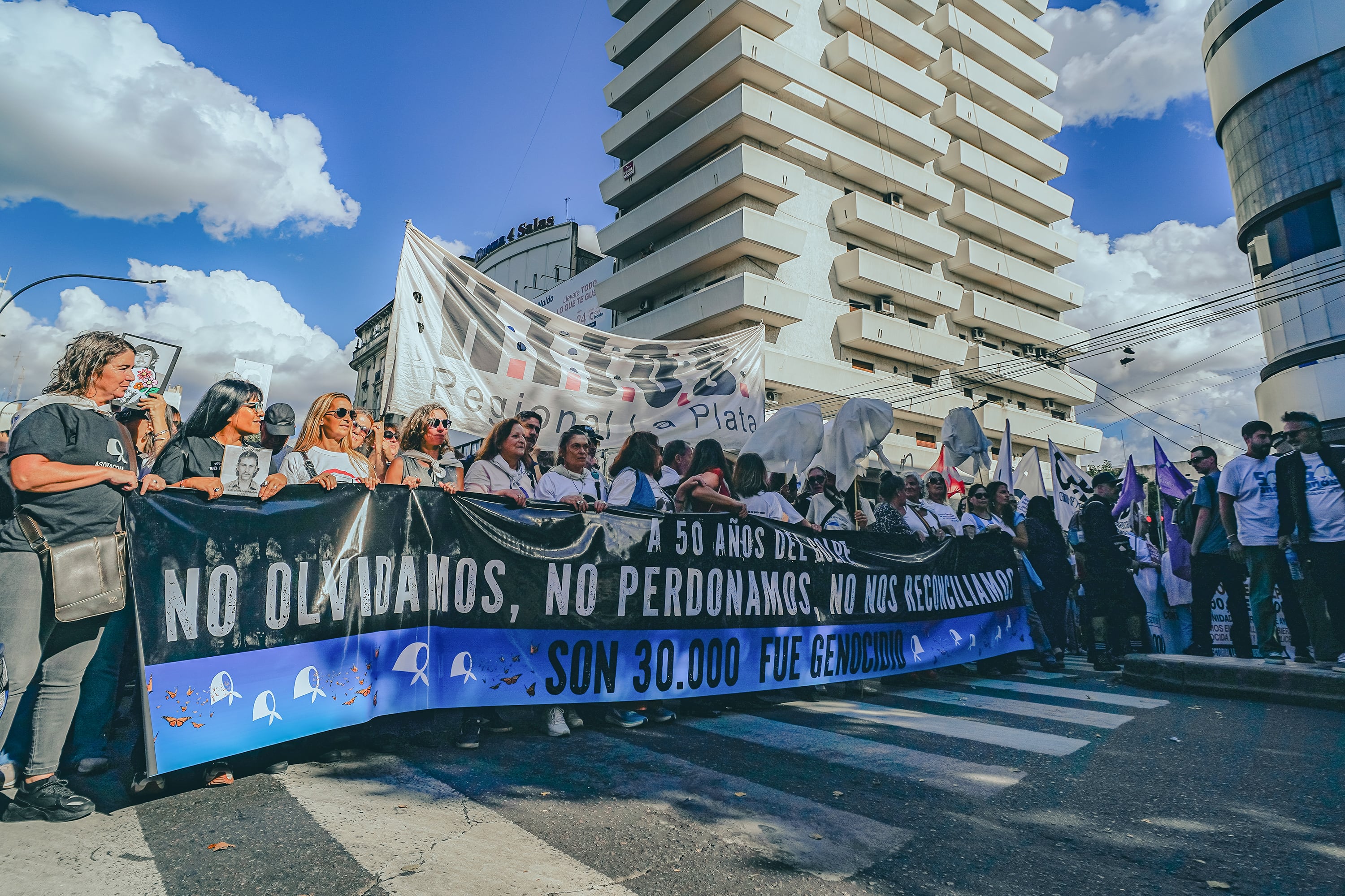 Acto por 50 aniversario del golpe en La Plata