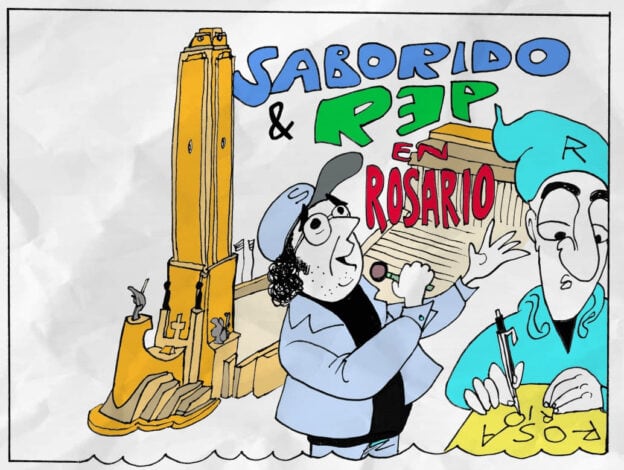 rep y Saborido en Rosario