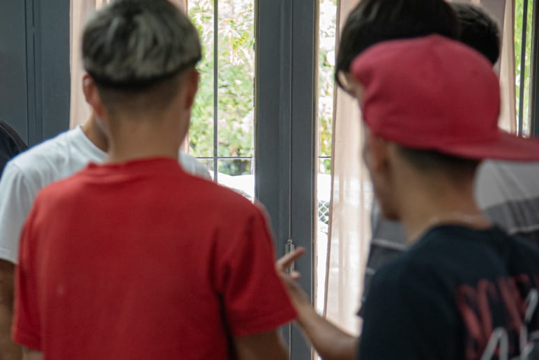 adolescentes en programa "involucrados"