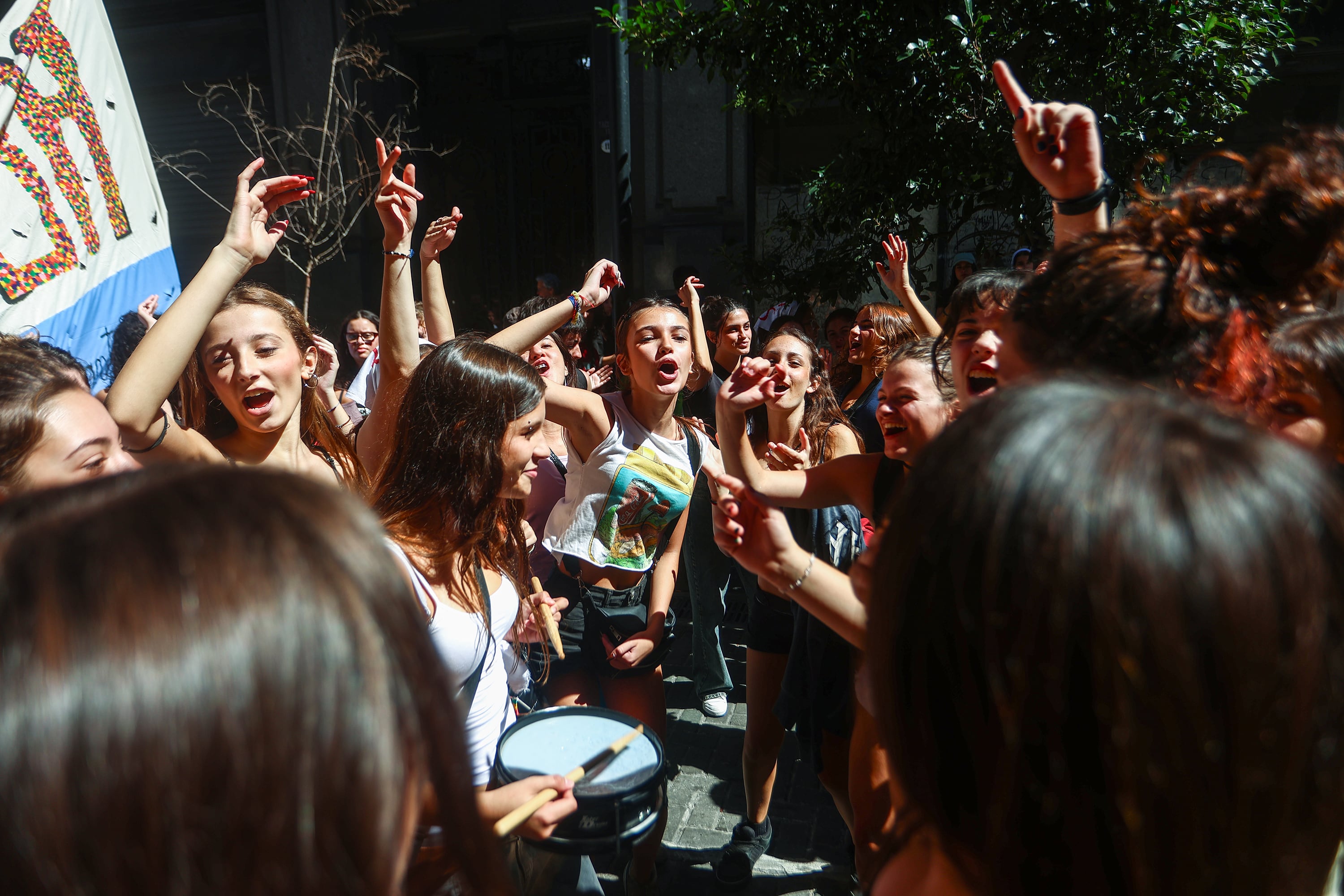 Marcha 24 de marzo 2026, jovenes