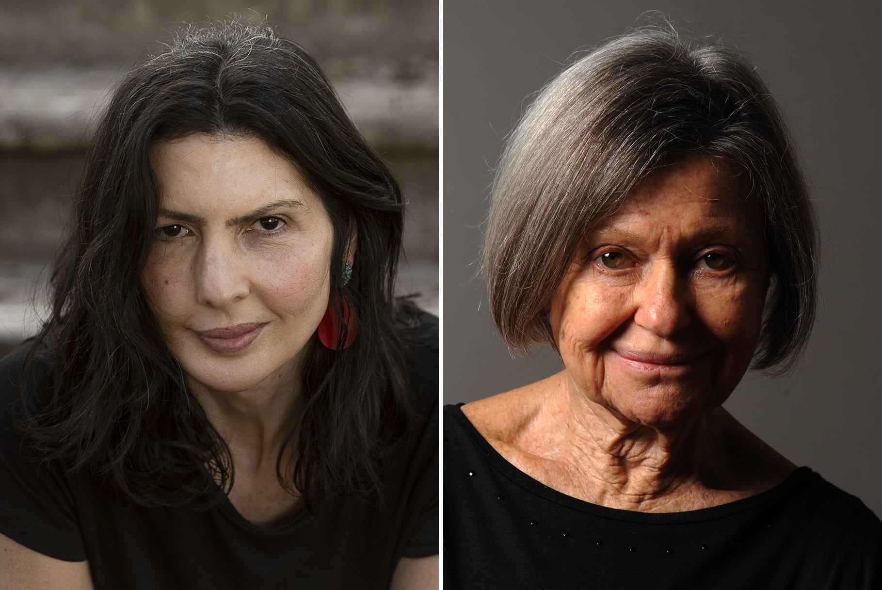 Josefina Licitra y Liliana Heker escritoras