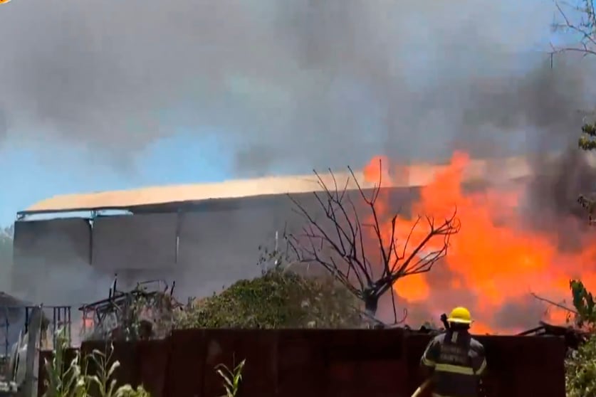 Incendio Fabrica Campana