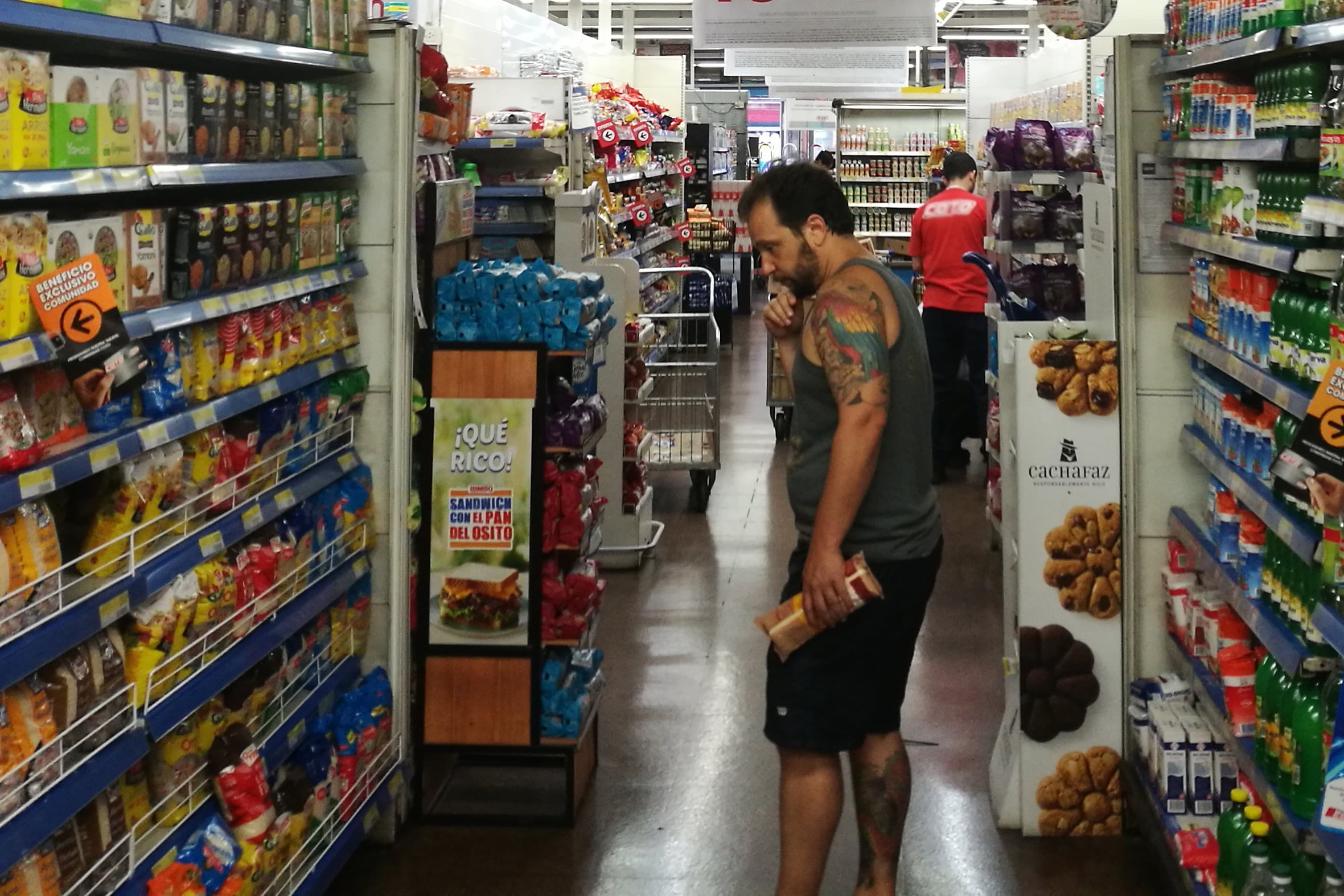 FOTO ALEJANDRO LEIVA
supermercado