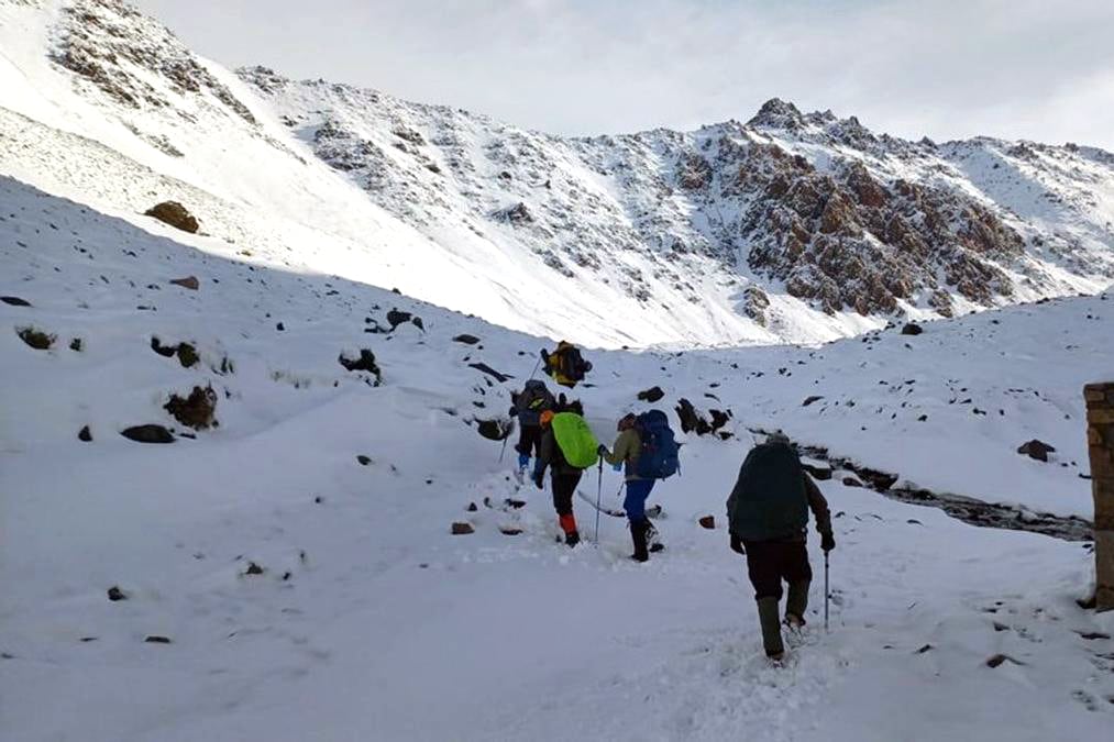 Rescate andinistas Cerro Punta Negra