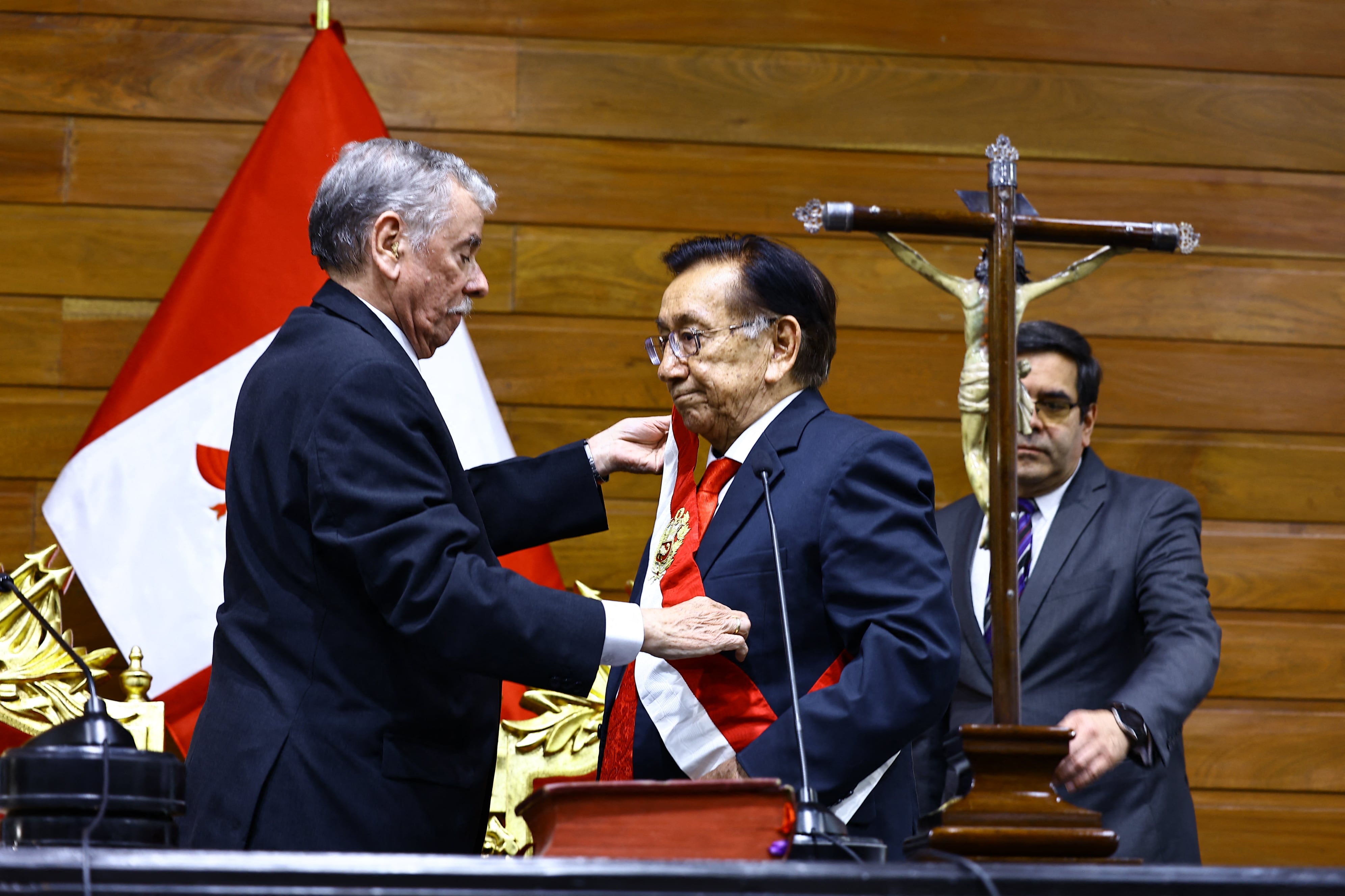 José María Balcázar presidente interino de Peru