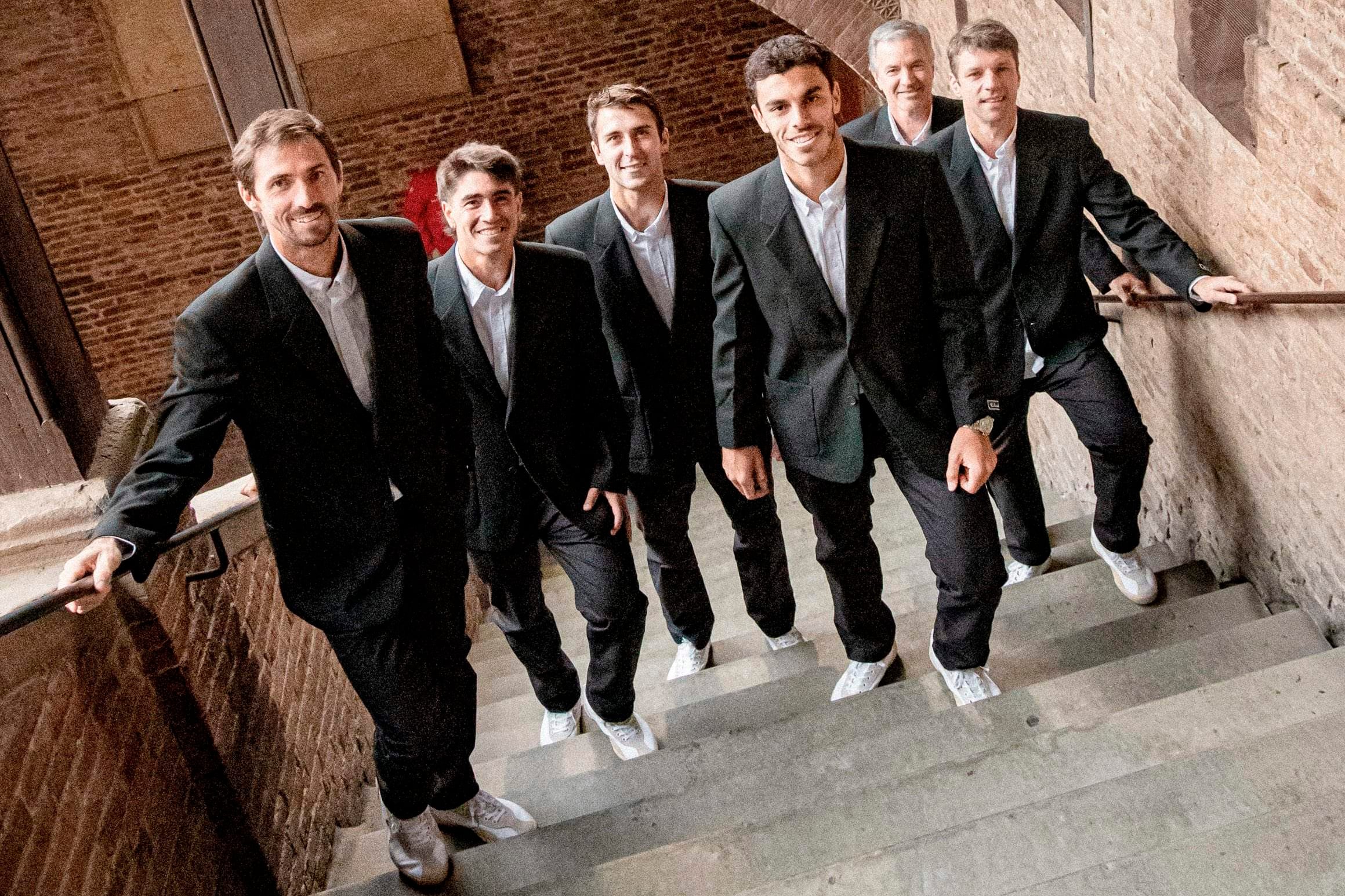 FOTO AAT 
   italia  copa  davis 2025  tenis  equipo  argentina