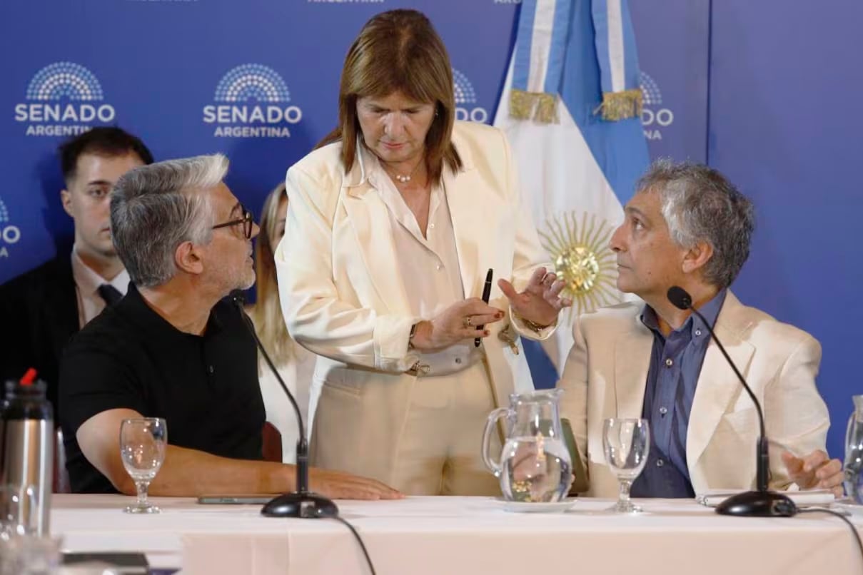 Pablo Echarri expuso en el Senado en contra de la reforma laboral