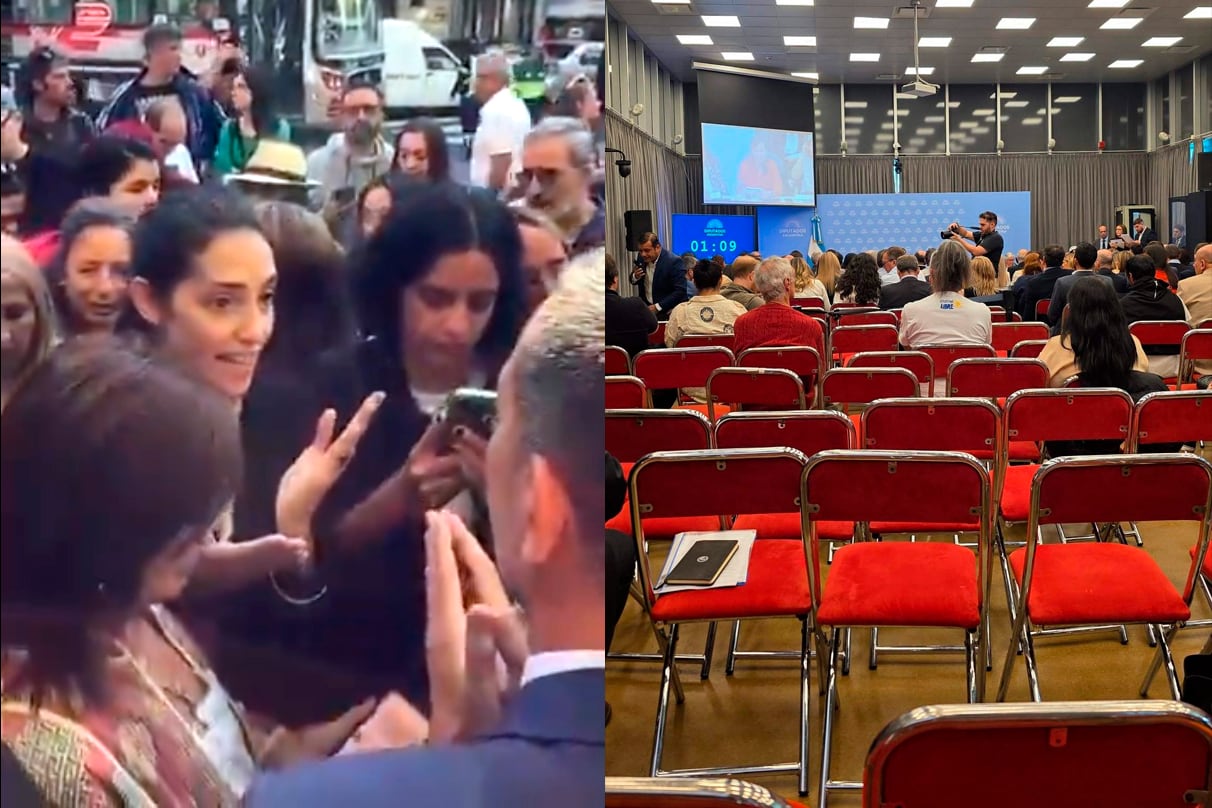 Las autoridades de la Cámara de Diputados no dejan ingresar a las personas acreditadas para hablar en la Audiencia Pública por la Ley de Glaciares.