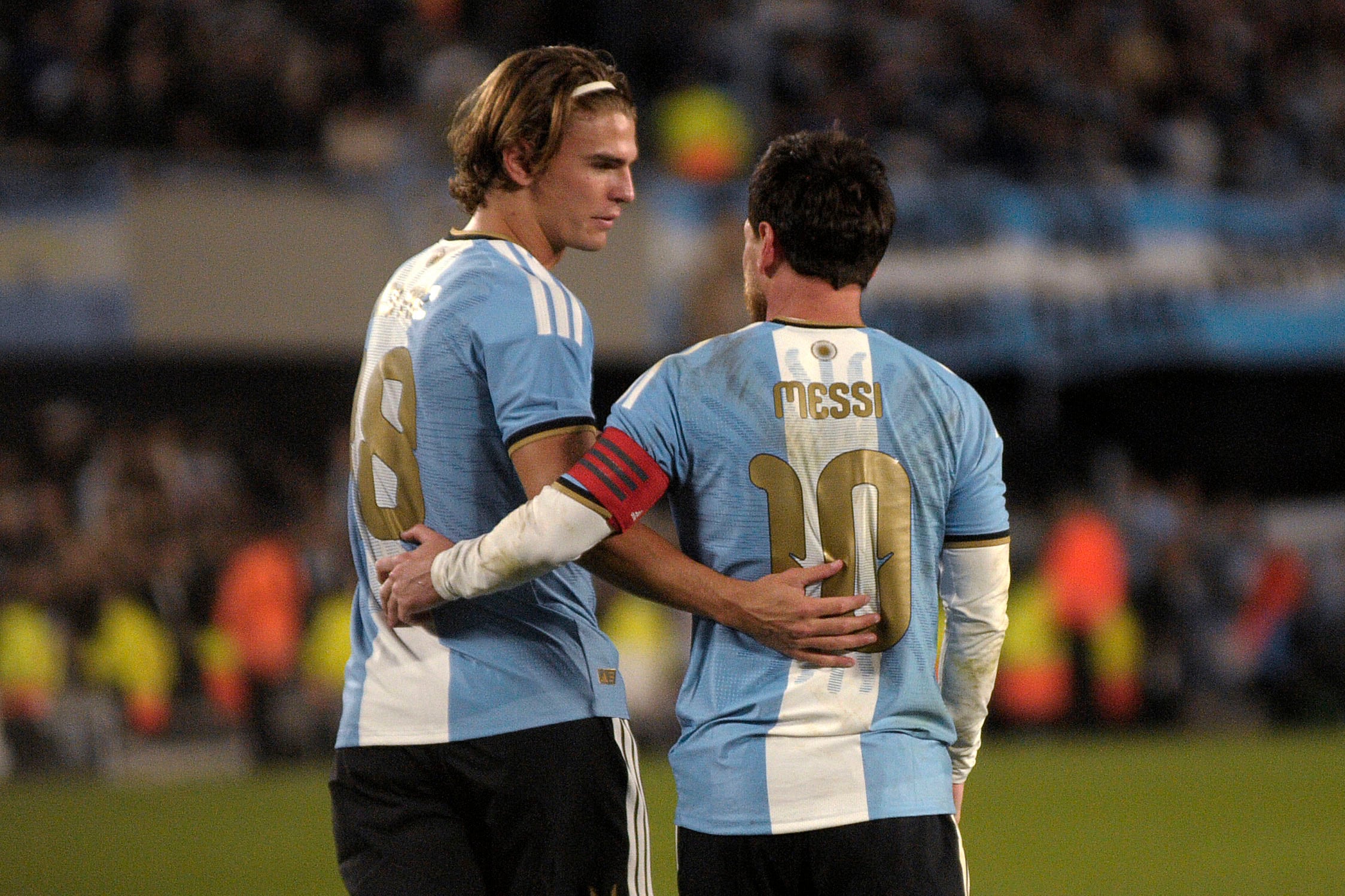 Foto Alejandro Leiva amistoso 2026 argentina benin despedida messi