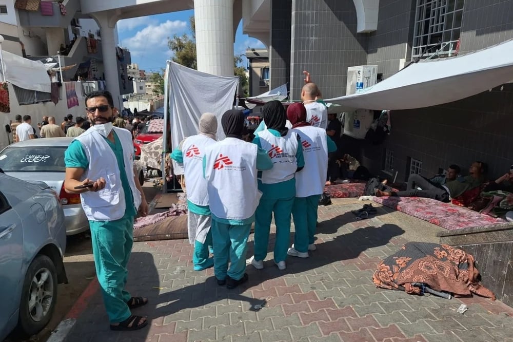 Medicos Sin Fronteras en Gaza