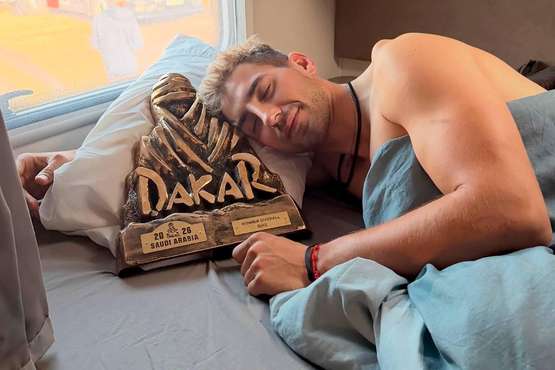 FOTO REDES SOCIALES
arabia saudita rally dakar 2026 moto luciano benavides