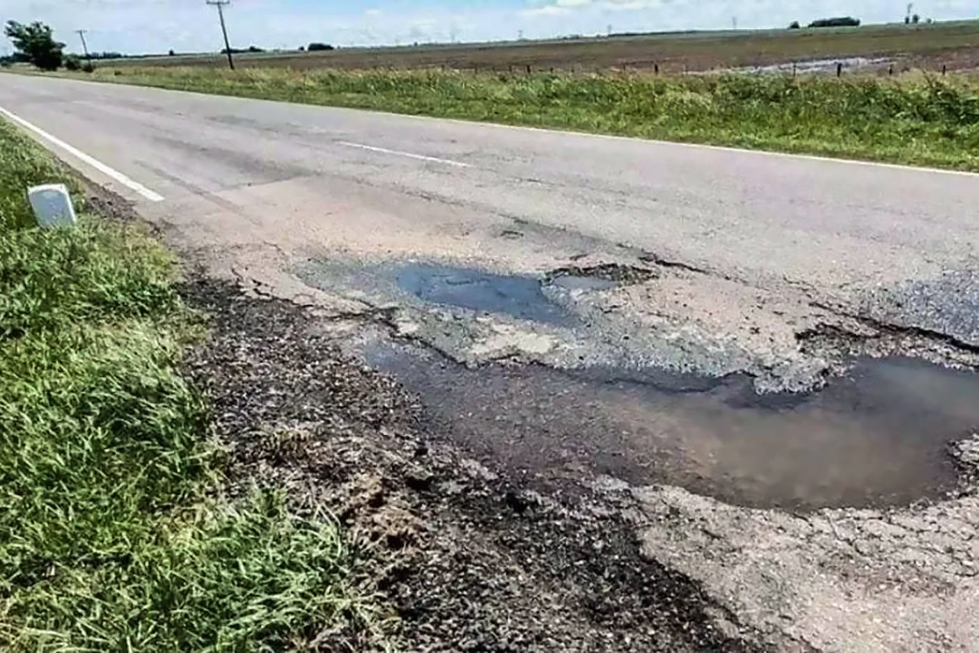 Rutas abandonadas por el estado nacional