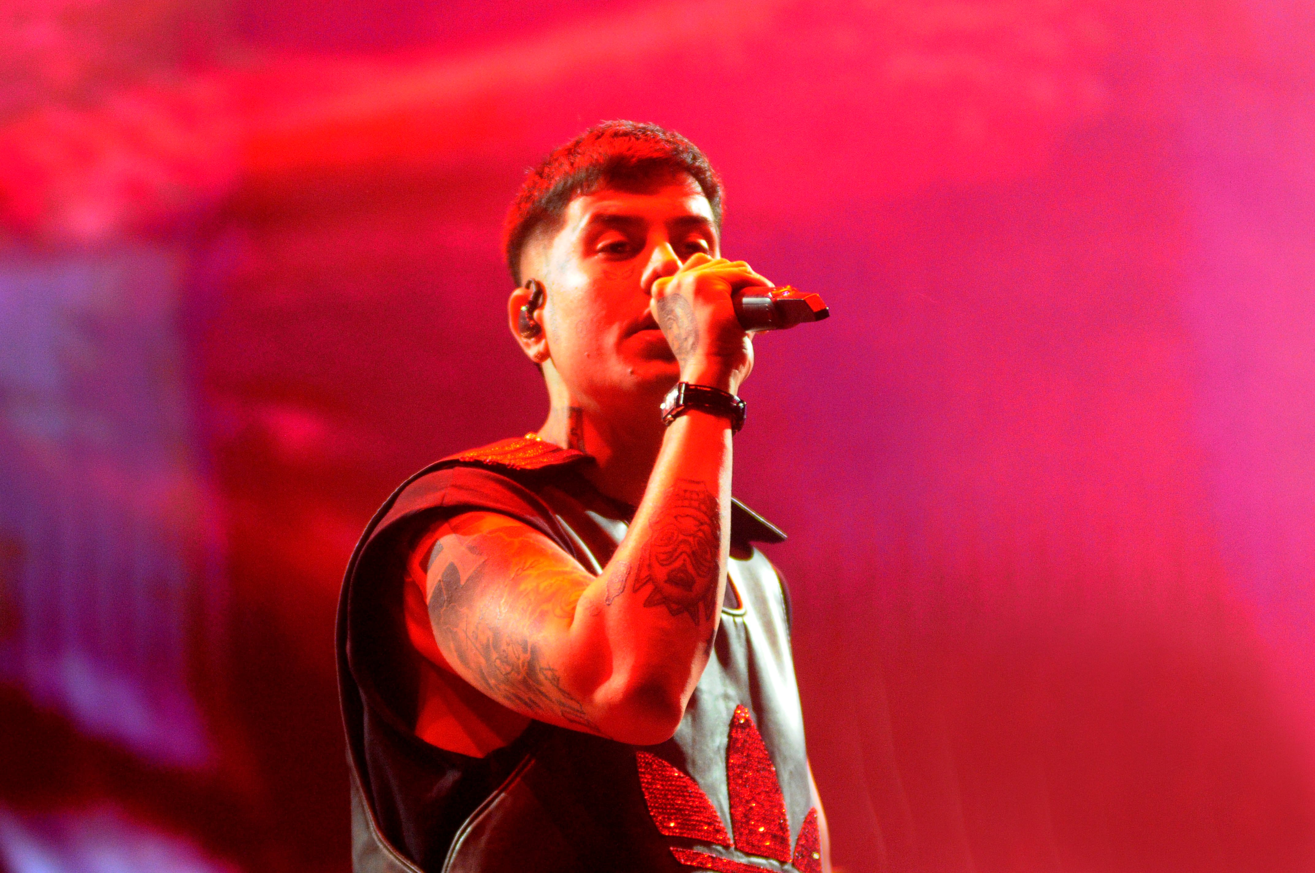 FOTO ALEJANDRO LEIVA 
   recital  duki  movistar  arena