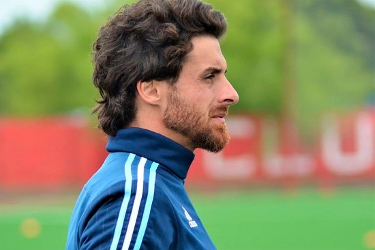 FOTO PRENSA AFA 
   seleccion  argentina  pablo aimar