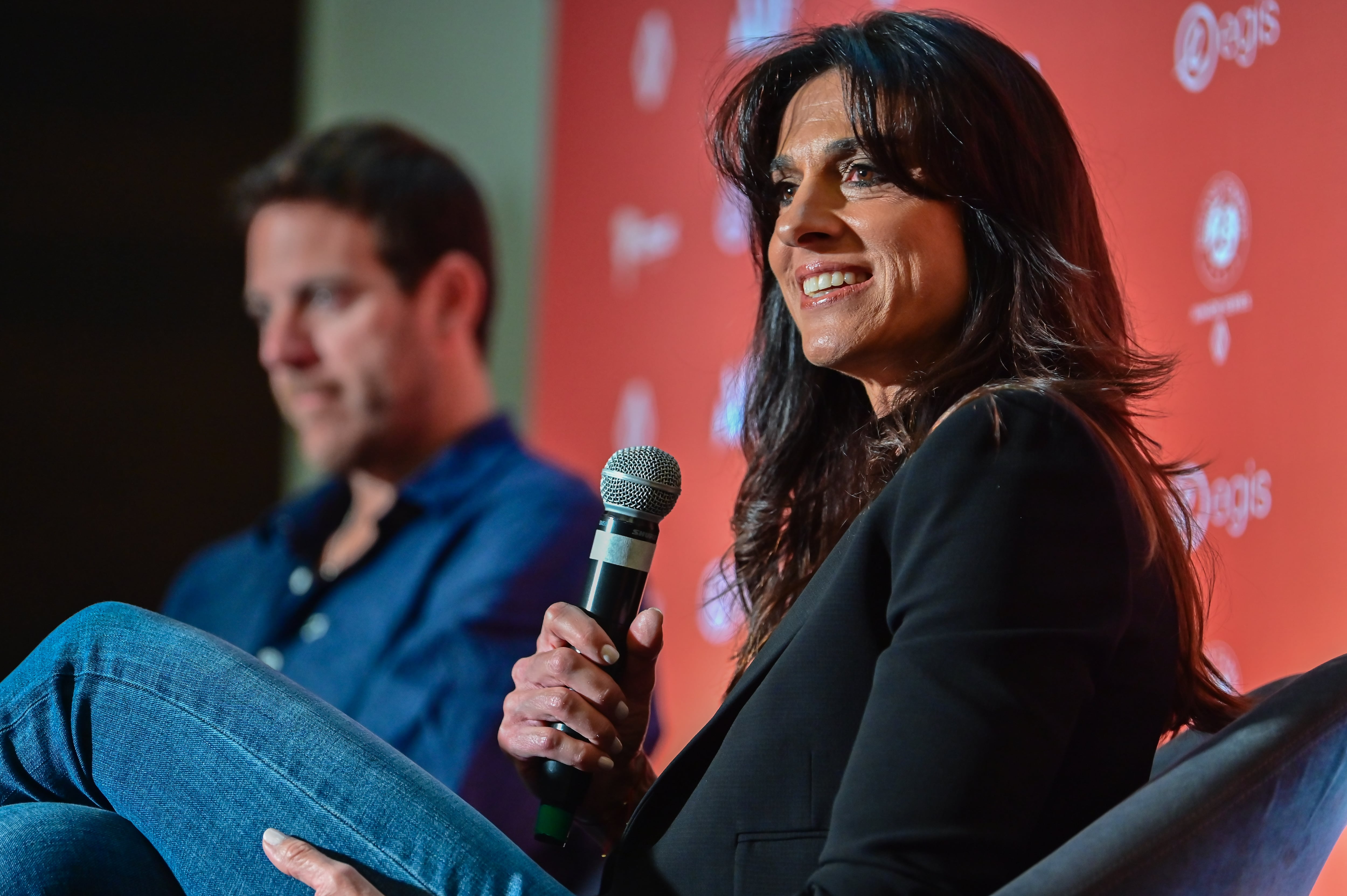 Sabatini y Del Potro, embajadores de Roland Garros en Brasil.
