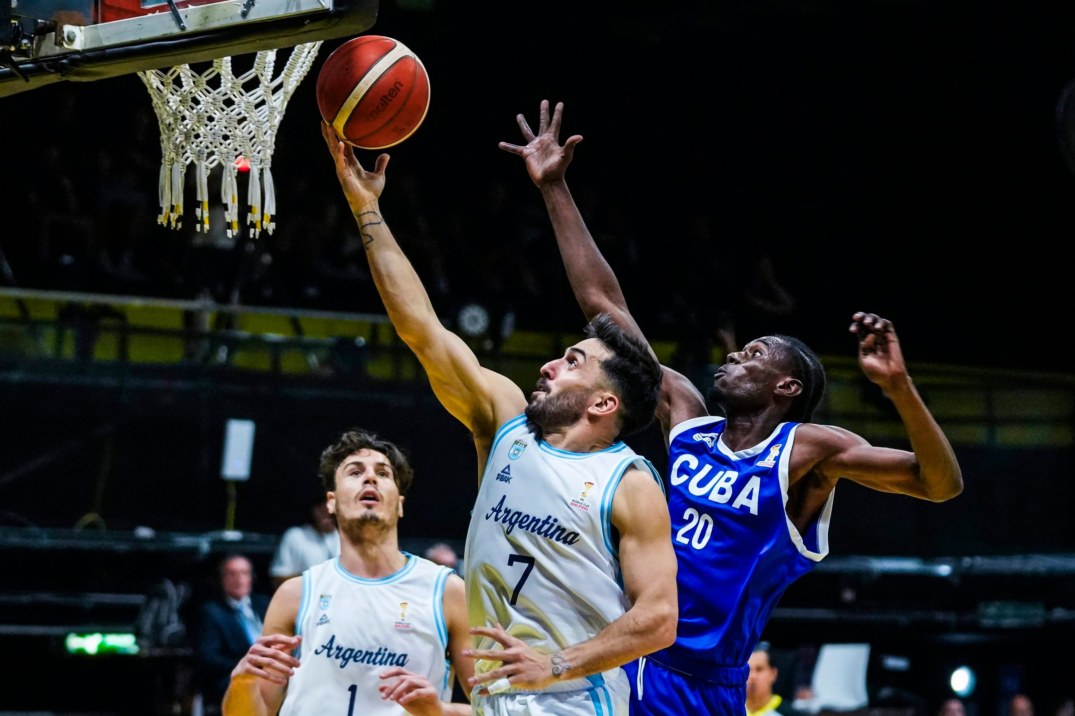 FOTO CAB
basquet seleccion argentina cuba campazzo