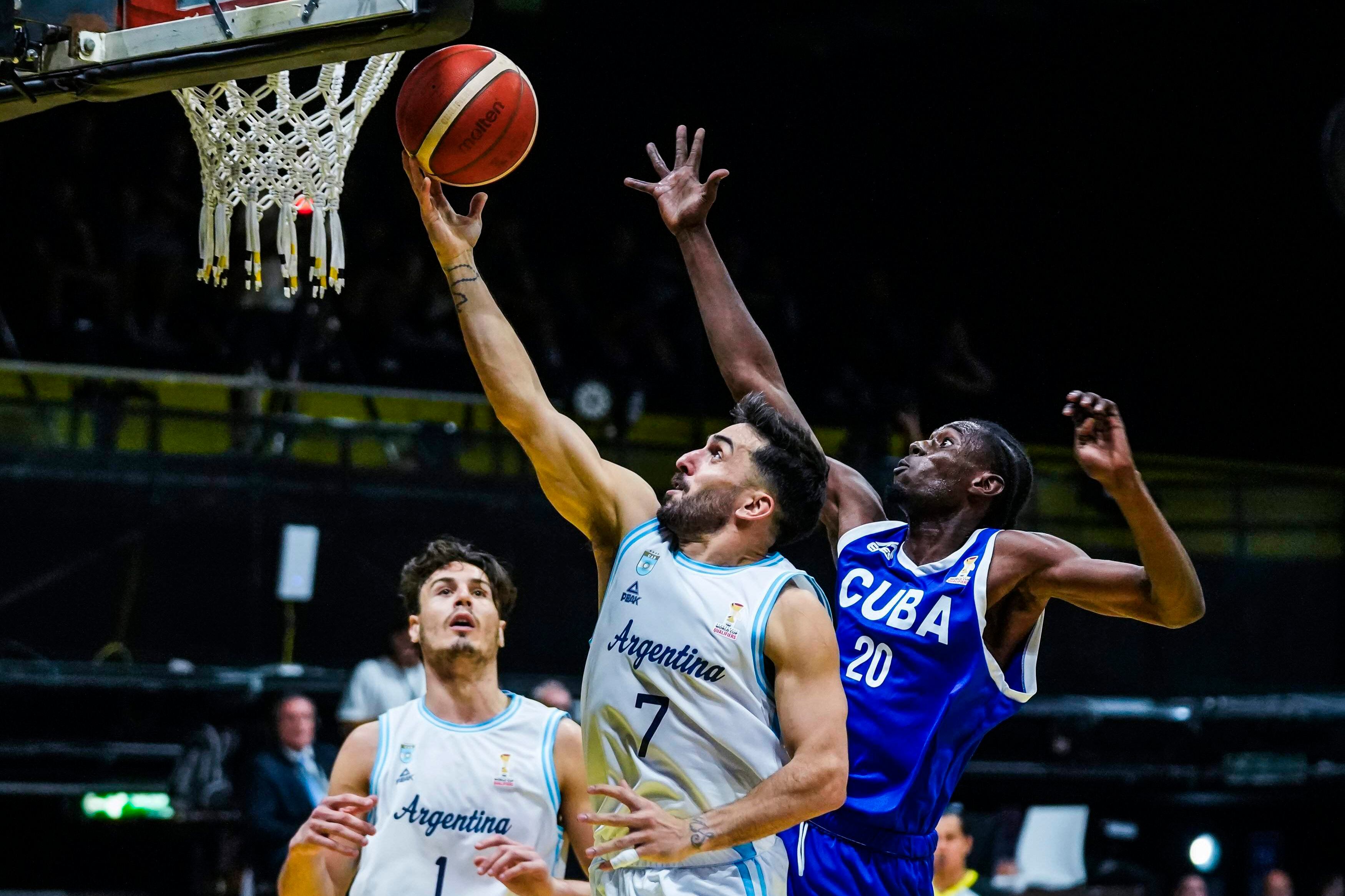 FOTO CAB
basquet seleccion argentina cuba campazzo