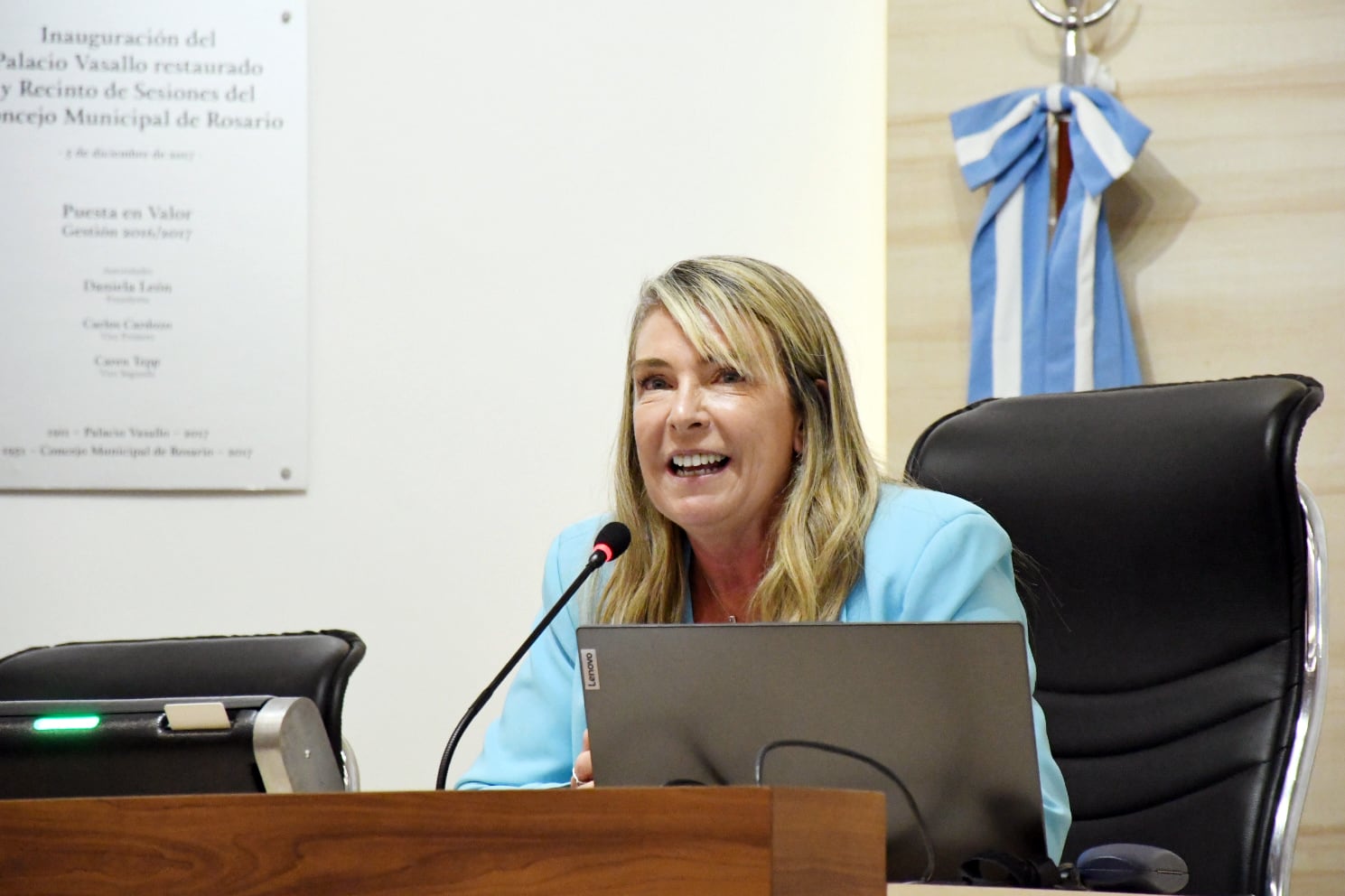 María Eugenia Schmuck presidenta concejo municipal rosario