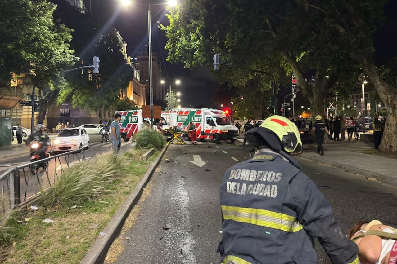 Choque múltiple en Monserrat