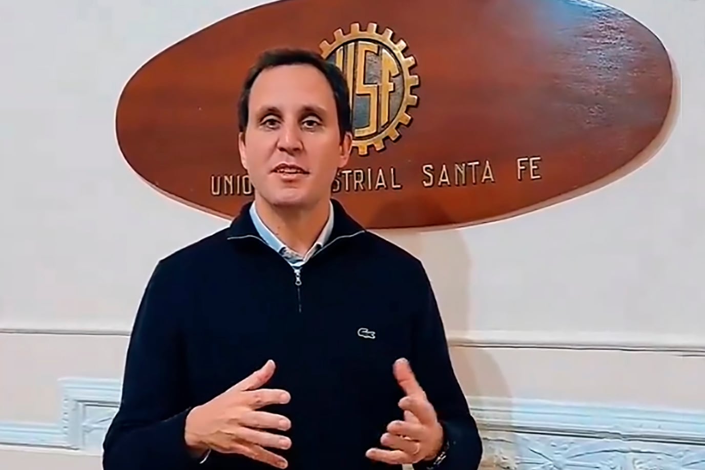 FOTO CAPTURA PANTALLA
cristian fiereder presidente UISF