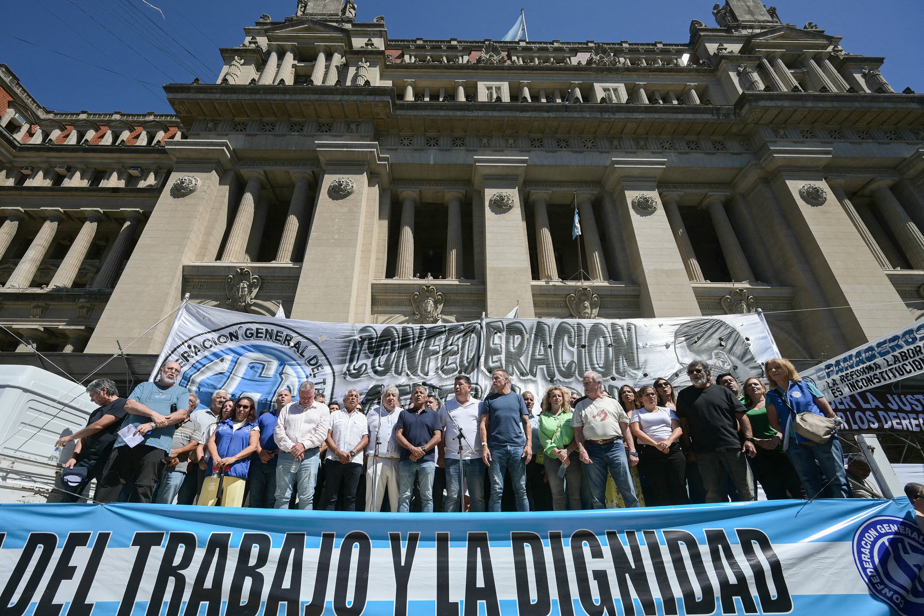 CGT en tribunales, reforma laboral