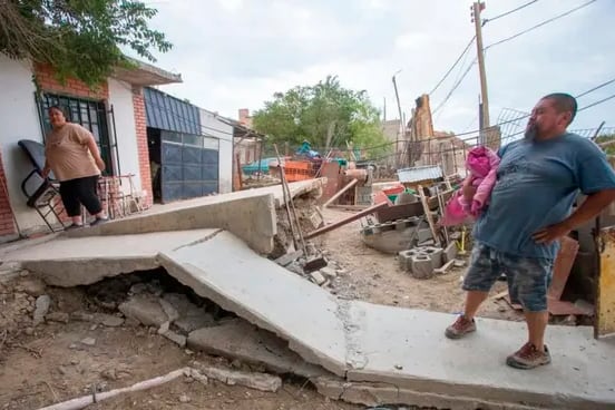 Desplazamiento de Tierra Comodoro Rivadavia