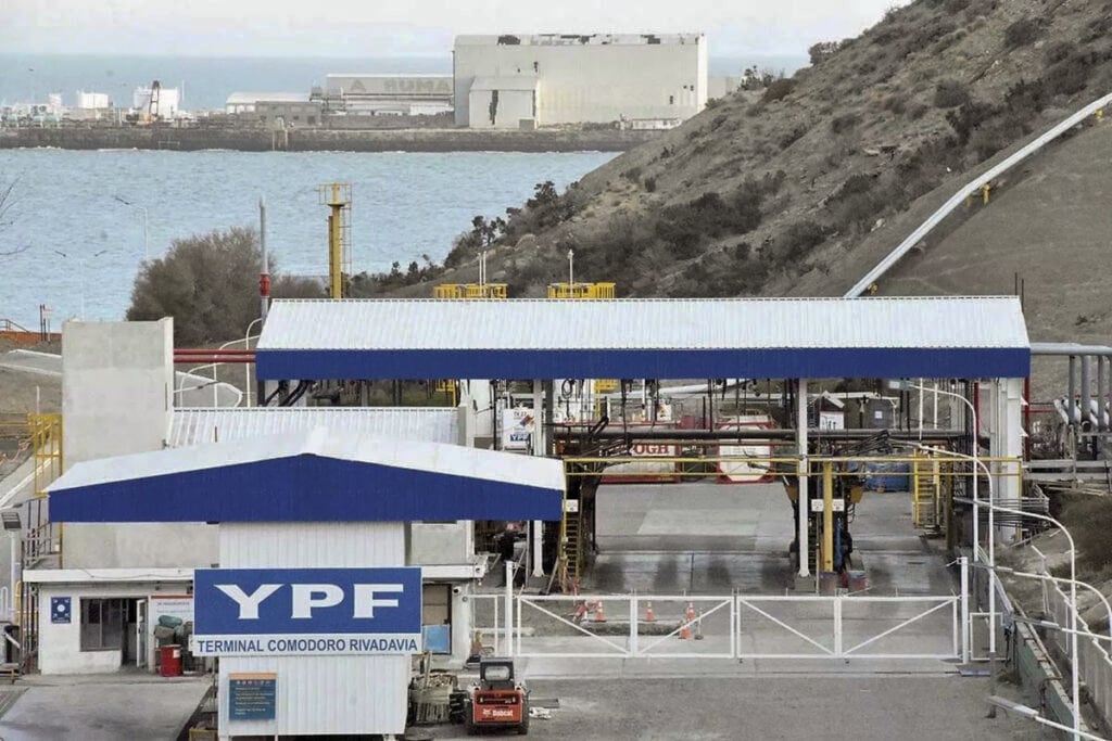 Terminal YPF en Comodoro Rivadavia