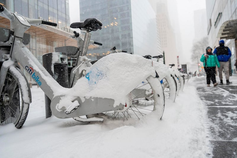 Ola de frio en Estados Unidos