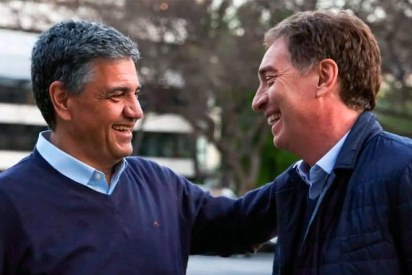 Jorge Macri y Diego Santilli