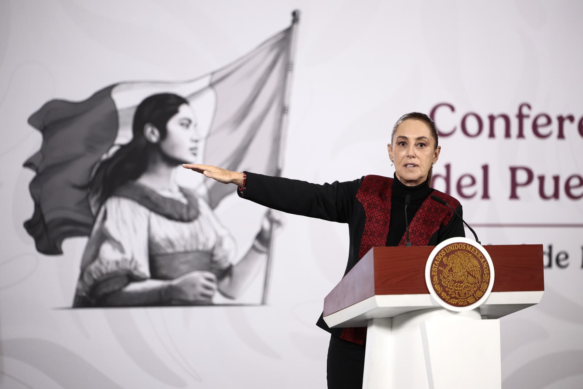 La presidenta de México, Claudia Sheinbaum,