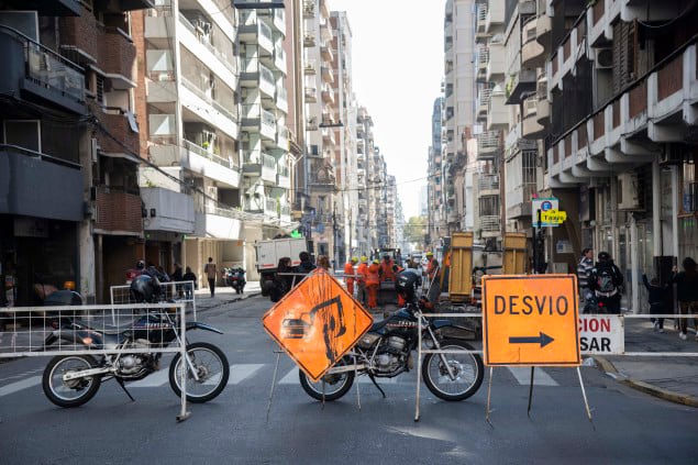 Corte de transito Rosario