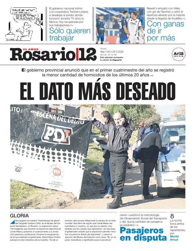 El gobierno provincial anunció que en el primer cuatrimestre del año se registró la menor cantidad de homicidios de los últimos 20 años