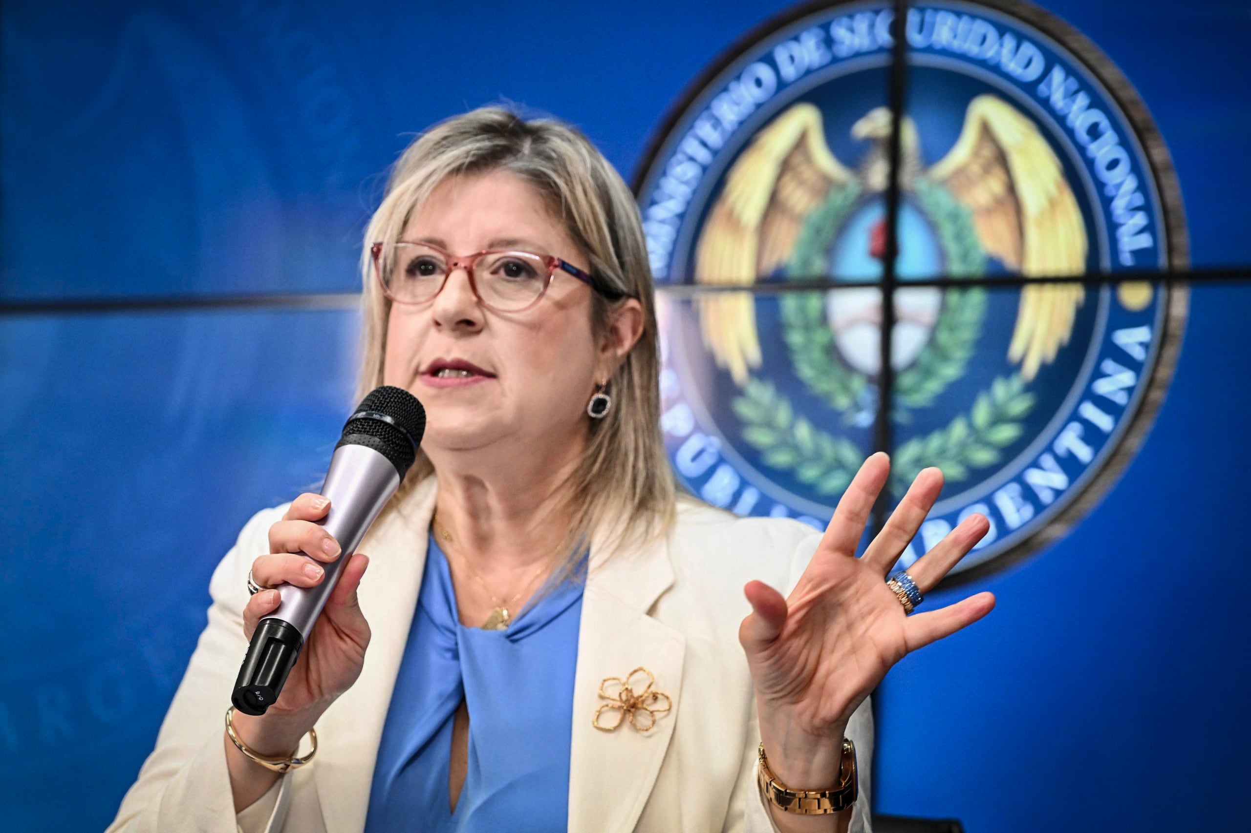 La Ministra de Seguridad, Alejandra Monteoliva