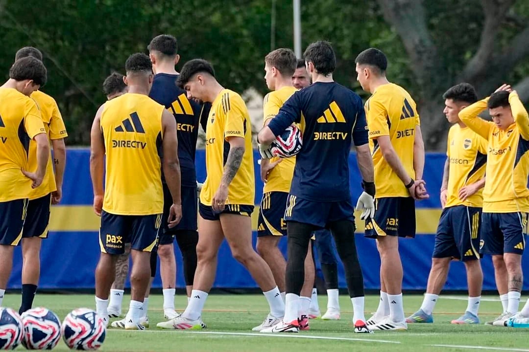 Boca Entrenamiento
