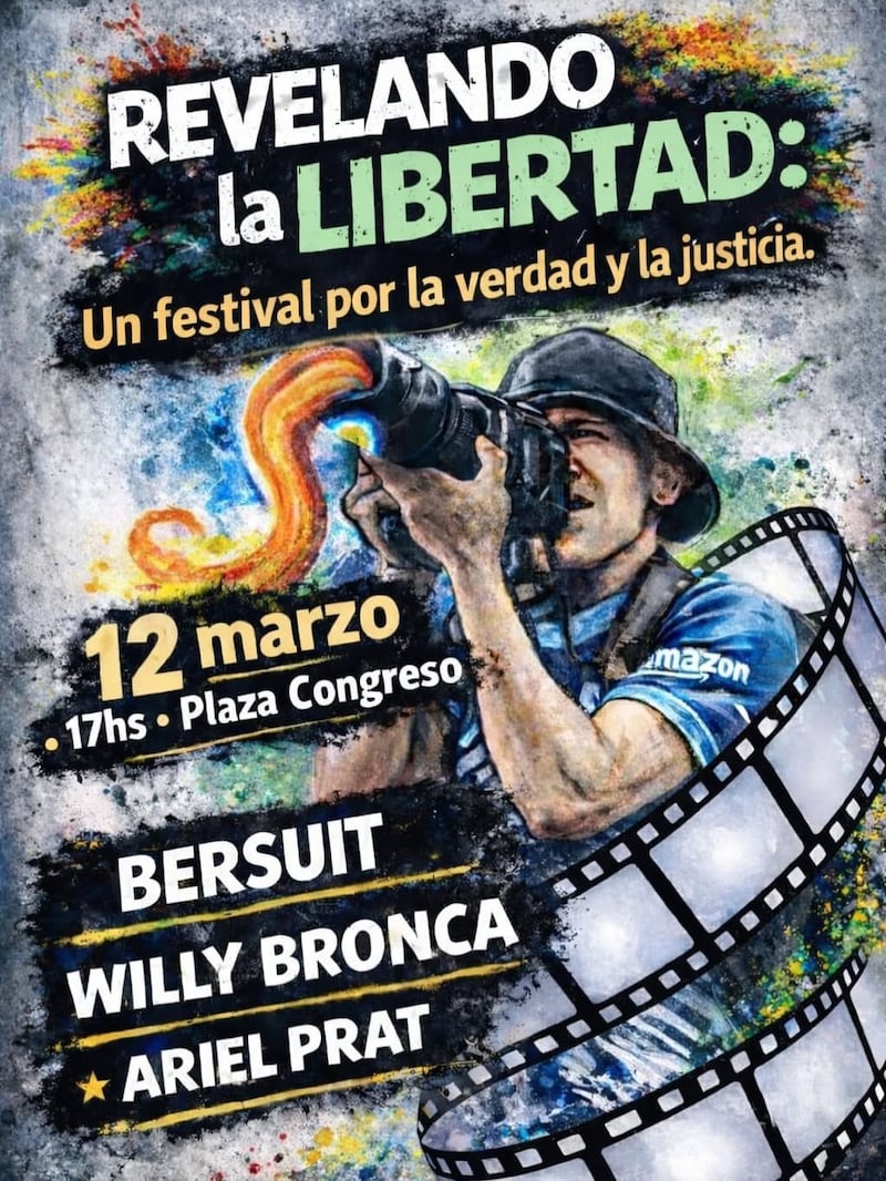 La familia de Pablo Grillo convocó al festival “Revelando la Libertad” – Página|12