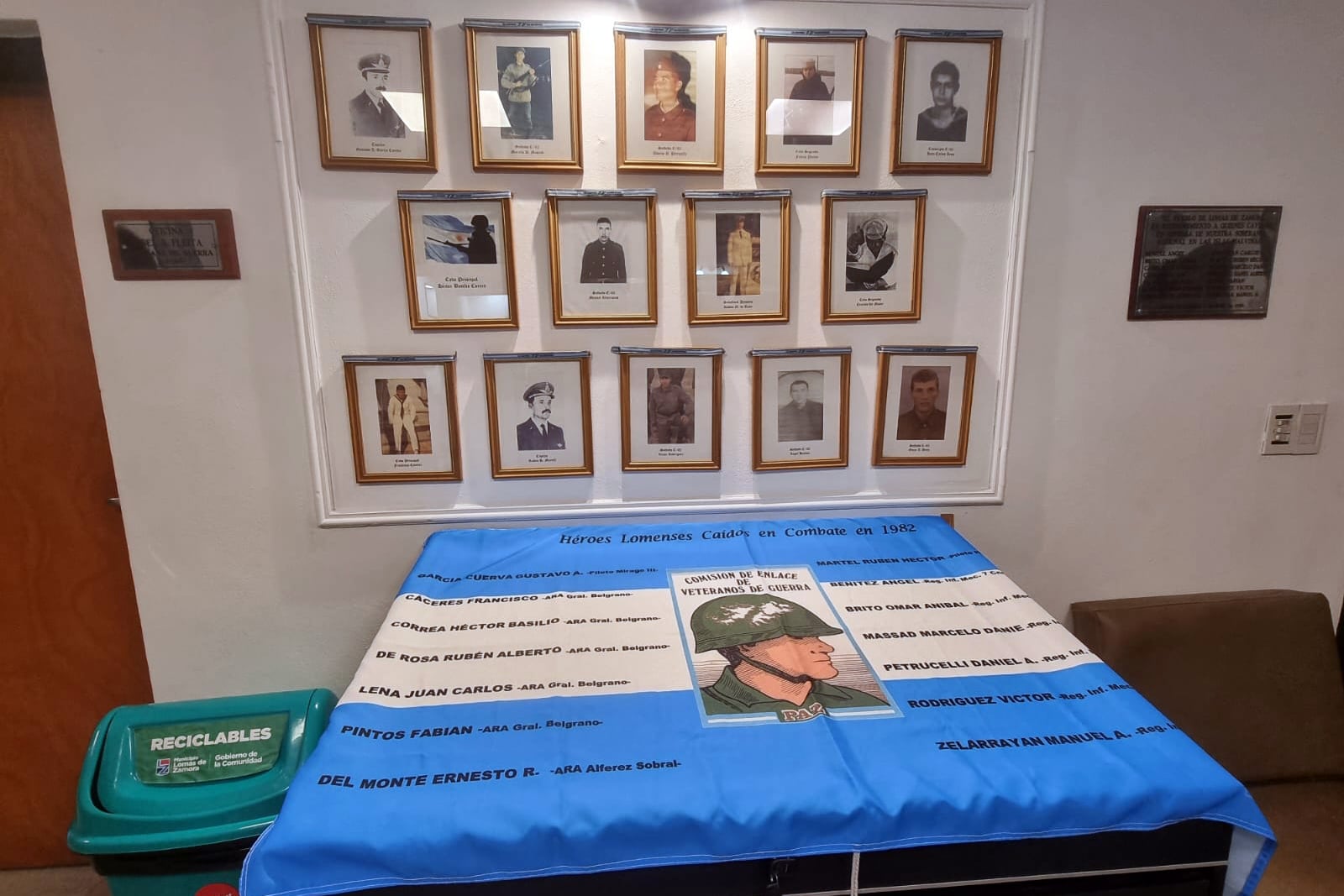 Vigilia de Malvinas en Lomas de Zamora