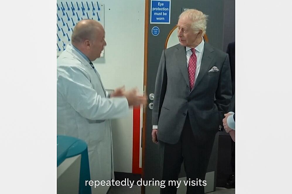 Rey Carlos tercero de Inglaterra