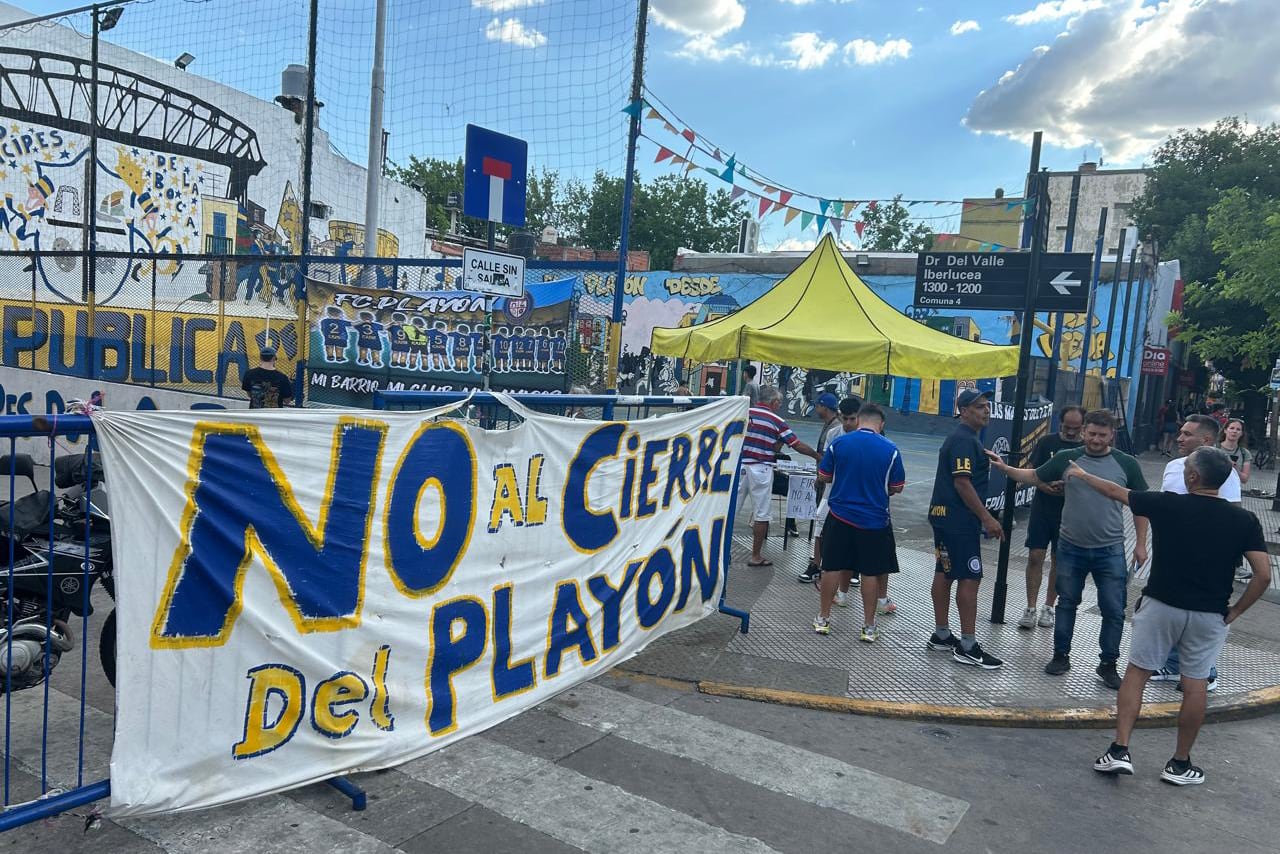 No al cierre del Playon en La Boca