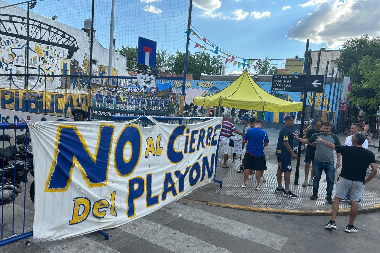No al cierre del Playon en La Boca