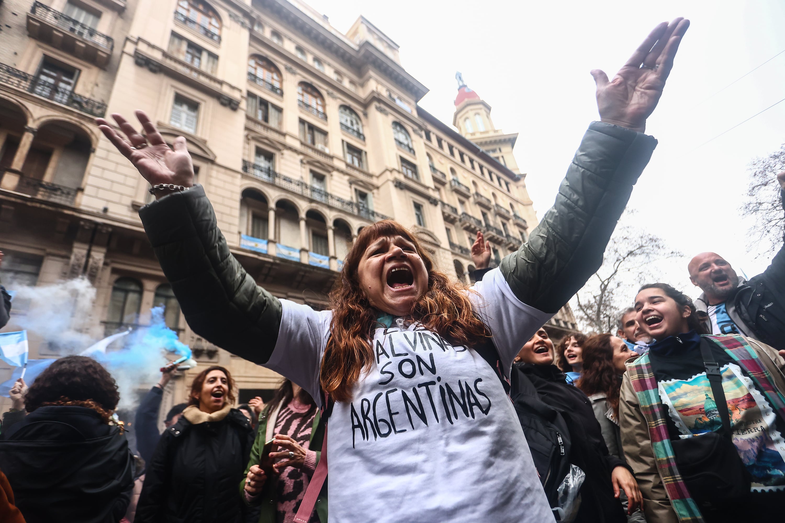 Marcha Contra la ley de Tierras