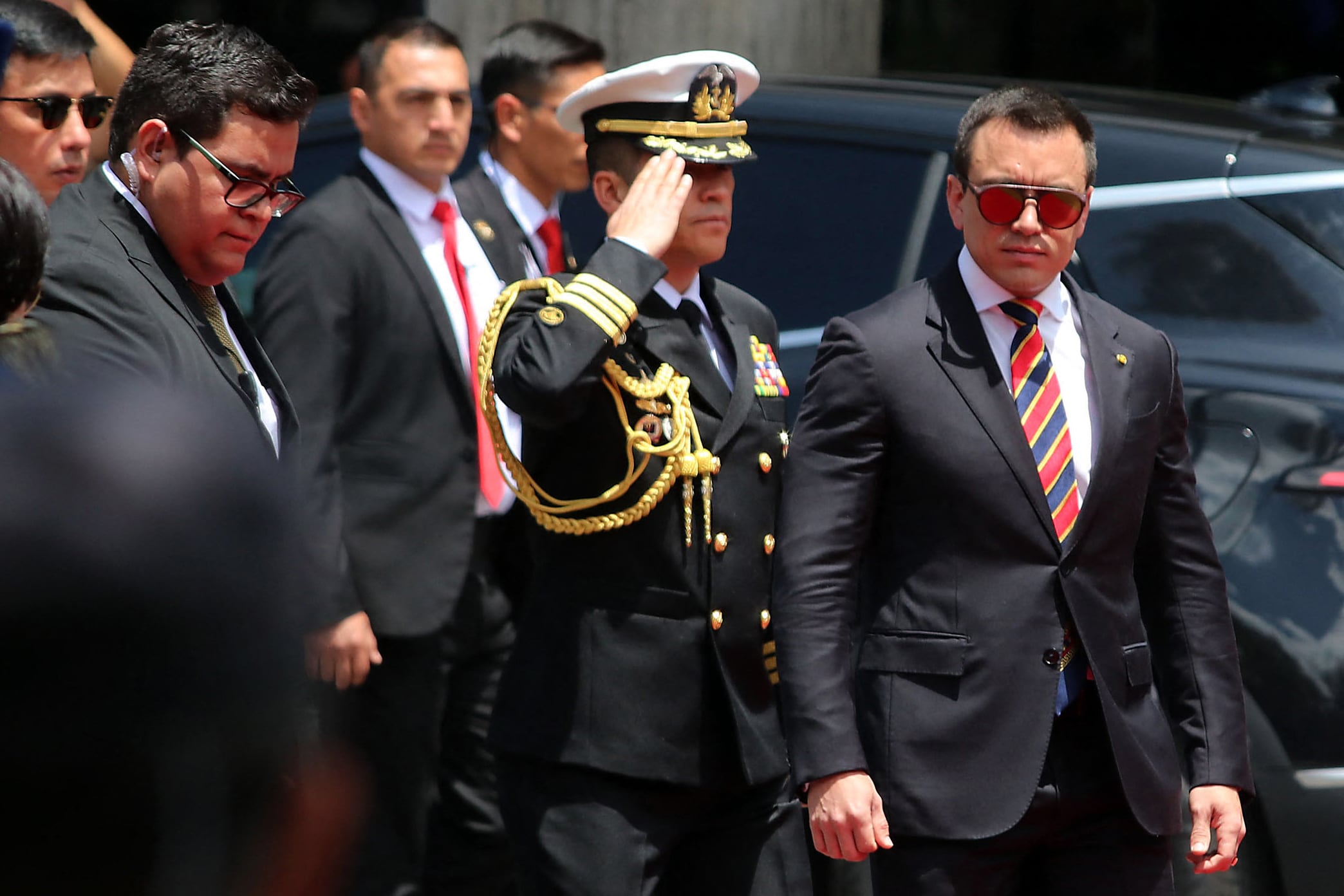 Ecuador's President Daniel Noboa