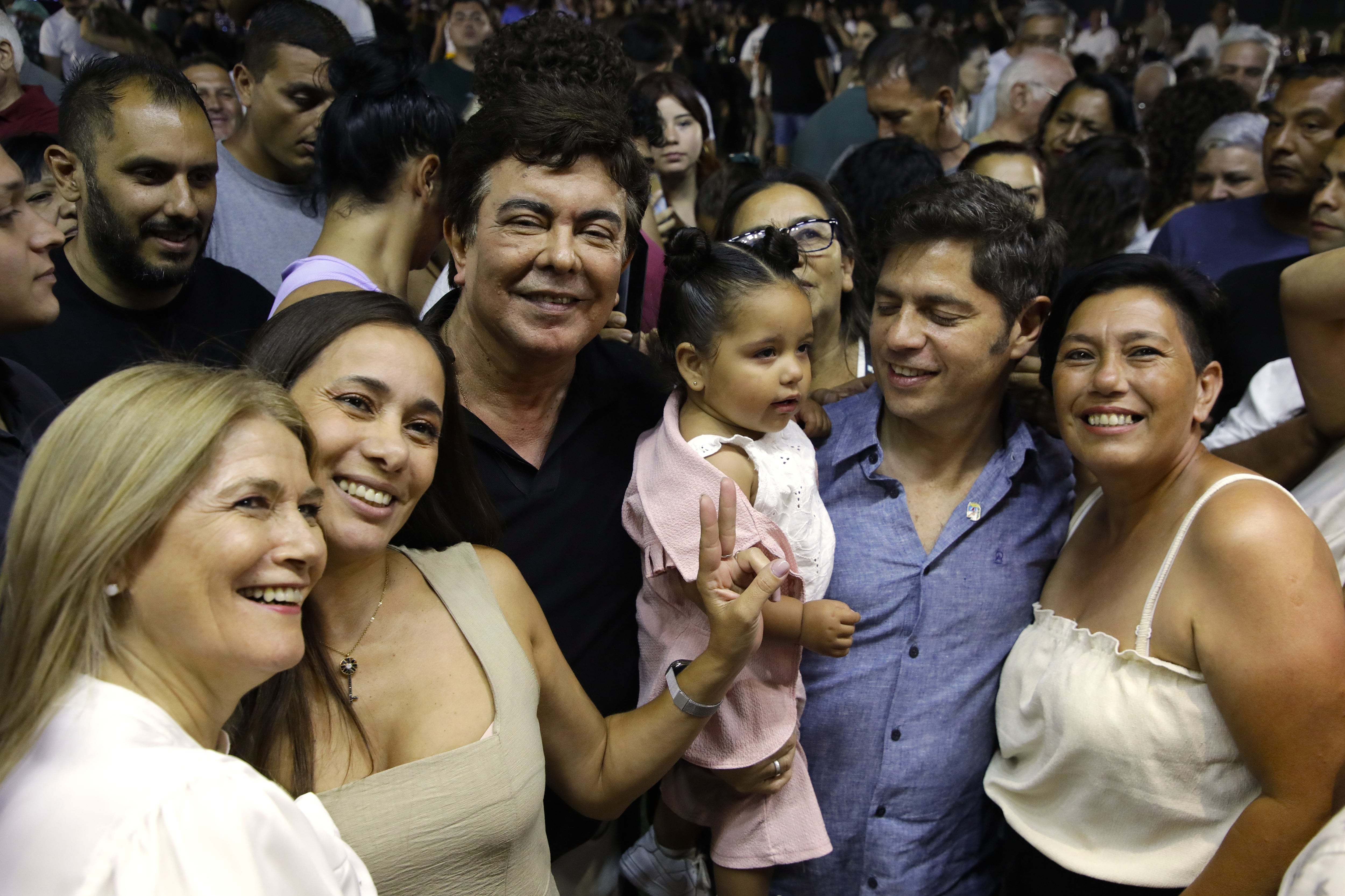 Magario, Espinoza, Kicillof