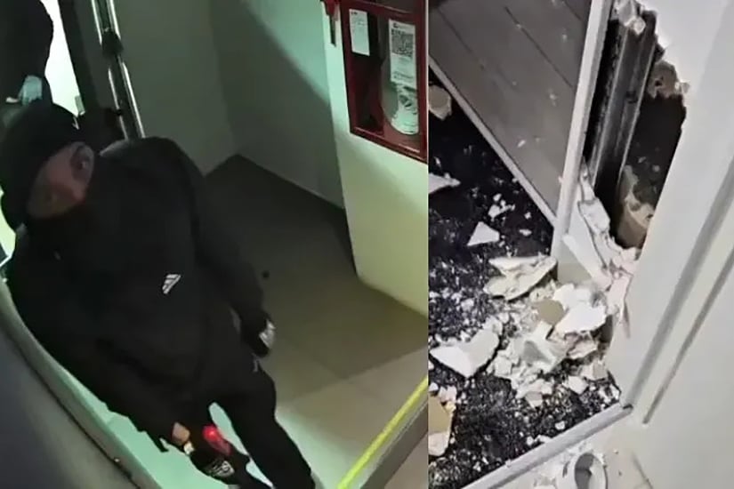 Ataque en la sede del sindicato del Vidrio