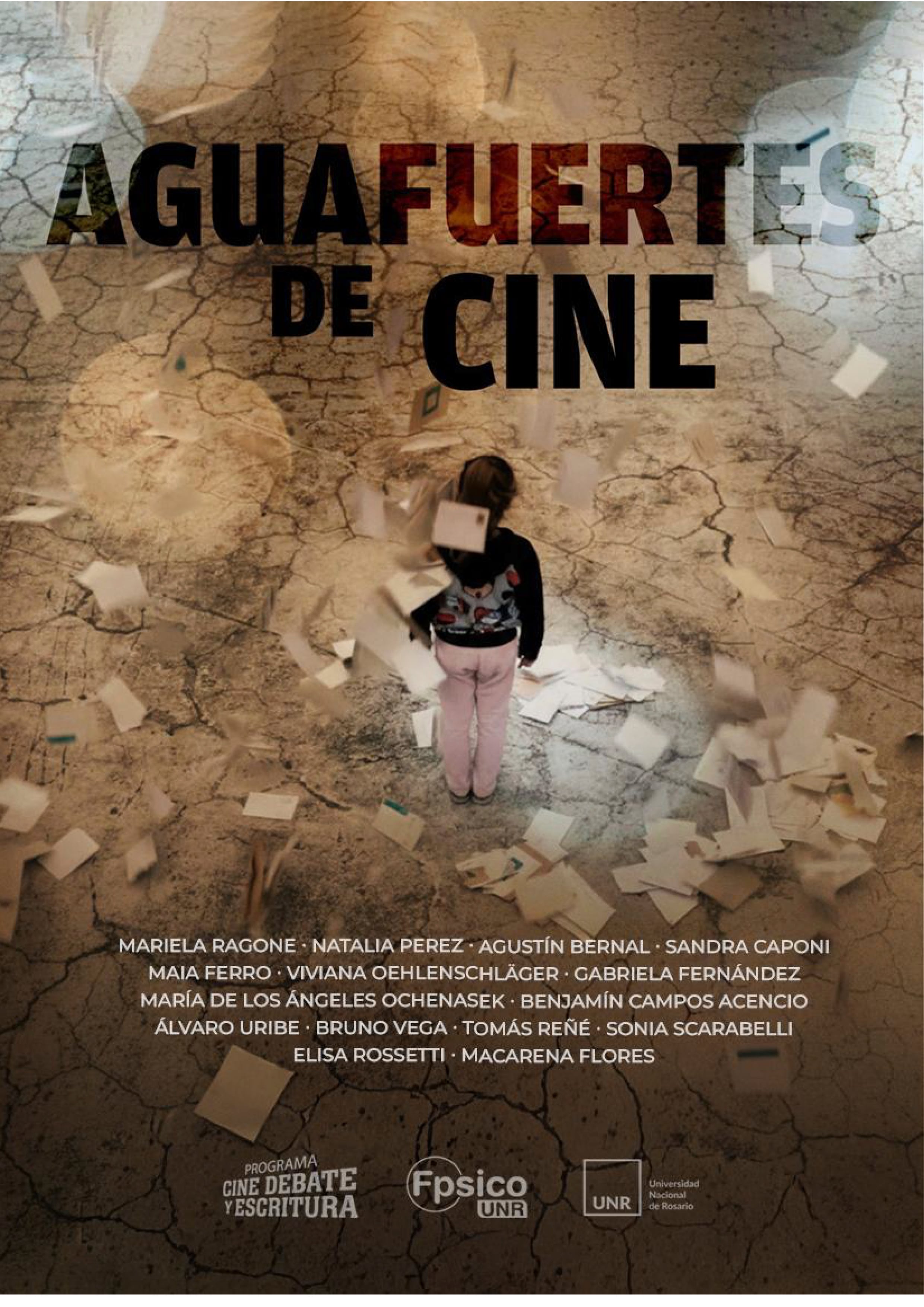 Aguafuertes de cine tapa de libro