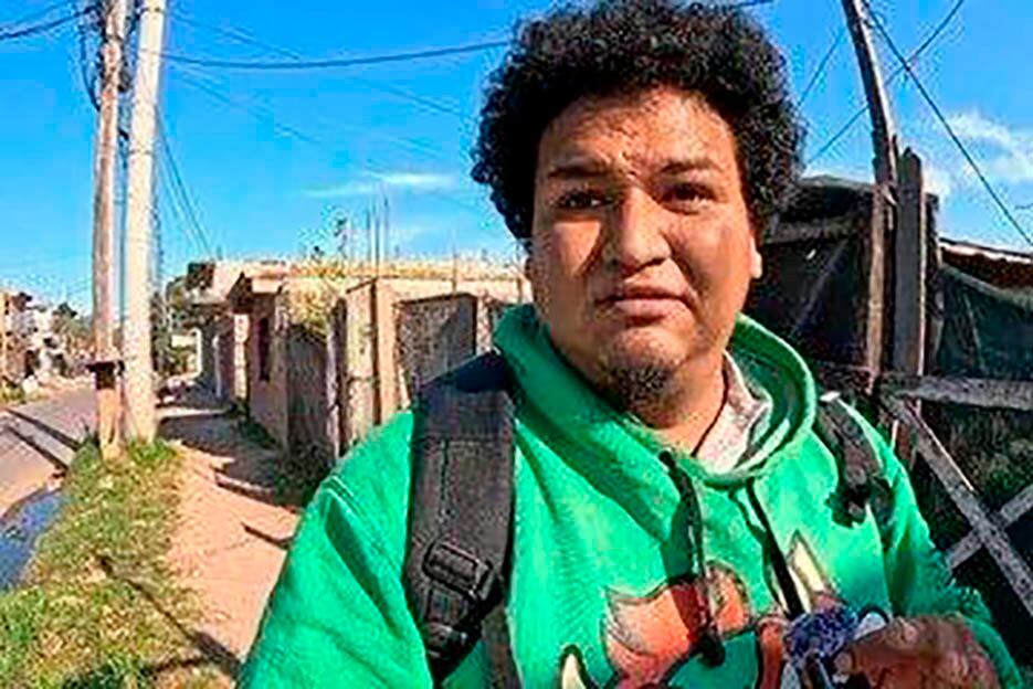 FOTO GENTILEZA 
    Israel Urquizo, el youtuber de La Tablada