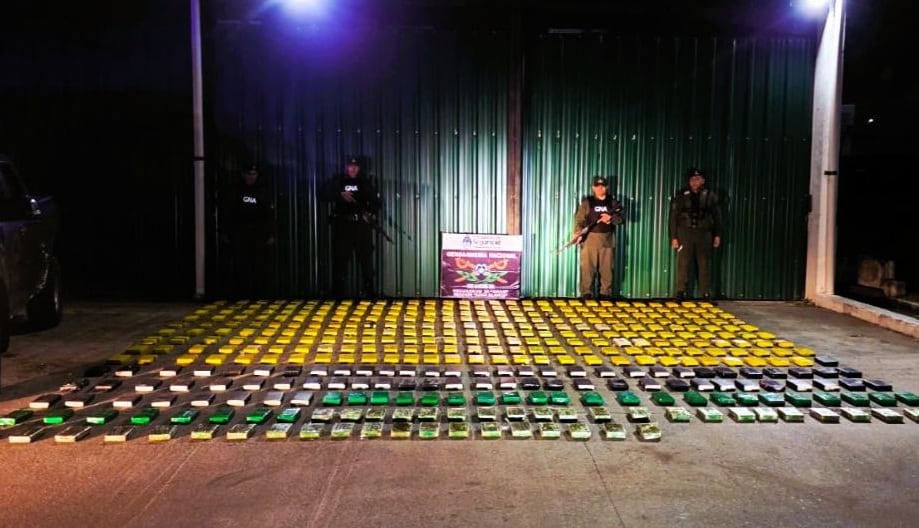 Hubo enfrentamientos con la Gendarmería