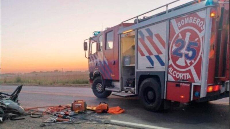 Choque con 4 víctimas fatales en ruta 90 a la altura de Alcorta